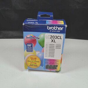 BROTHER LC203CL XL INNOBELLA VALUE PACK NEW SEALED EXP 11/2026